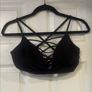 Victoria's Secret Large Black Strappy Bra